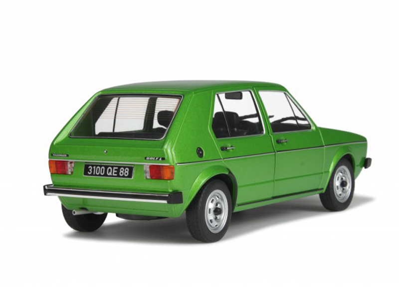 VW Golf I Golf 1 Limousine 4-türig CL 1974 grün metallik 1:18