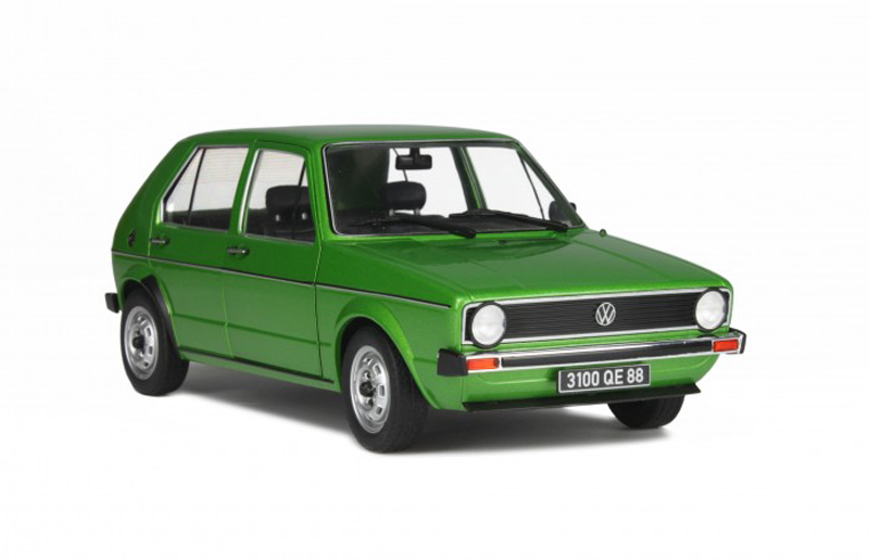 VW Golf I Golf 1 Limousine 4-türig CL 1974 grün metallik 1:18