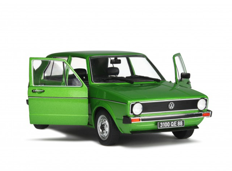 VW Golf I Golf 1 Limousine 4-türig CL 1974 grün metallik 1:18