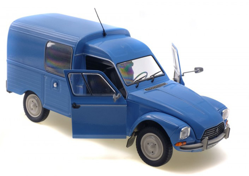 Citroen ACADIANE 1984 Kastenwagen VAN Transporter blau 1:18