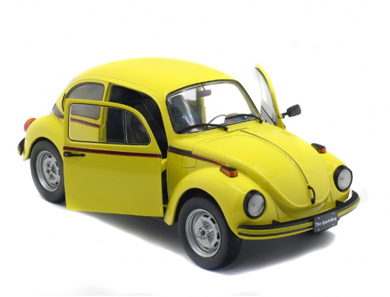 VW Käfer 1303 Limousine 1974 SPORT gelb 1:18