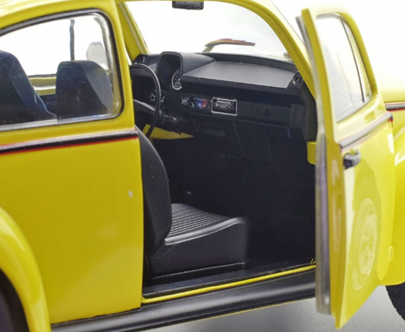 VW Käfer 1303 Limousine 1974 SPORT gelb 1:18