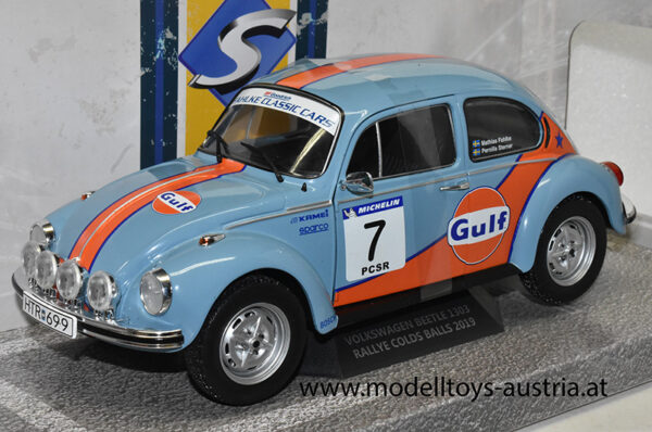 VW Käfer 1303 2019 Rally Colds Balls Mathias FAHLKE / Pernilla STERNER 1:18