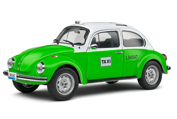 VW Käfer 1303 1974 TAXI Mexiko grün / weiss 1:18