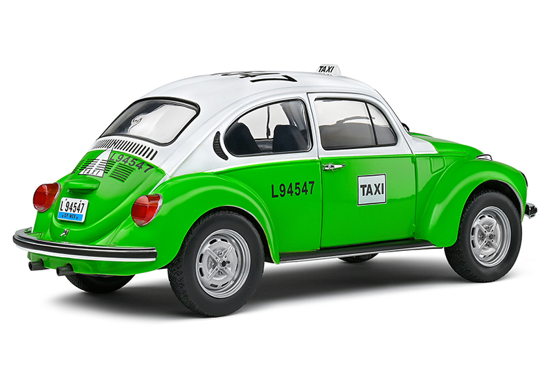 VW Käfer 1303 1974 TAXI Mexiko grün / weiss 1:18