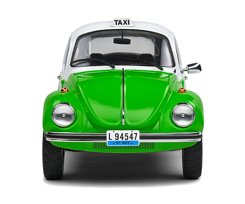 VW Käfer 1303 1974 TAXI Mexiko grün / weiss 1:18