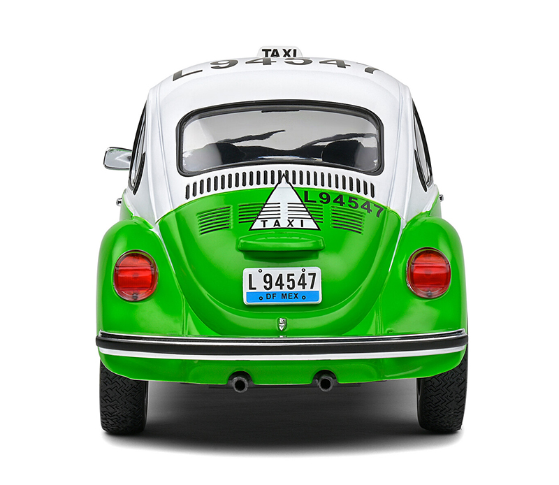 VW Käfer 1303 1974 TAXI Mexiko grün / weiss 1:18