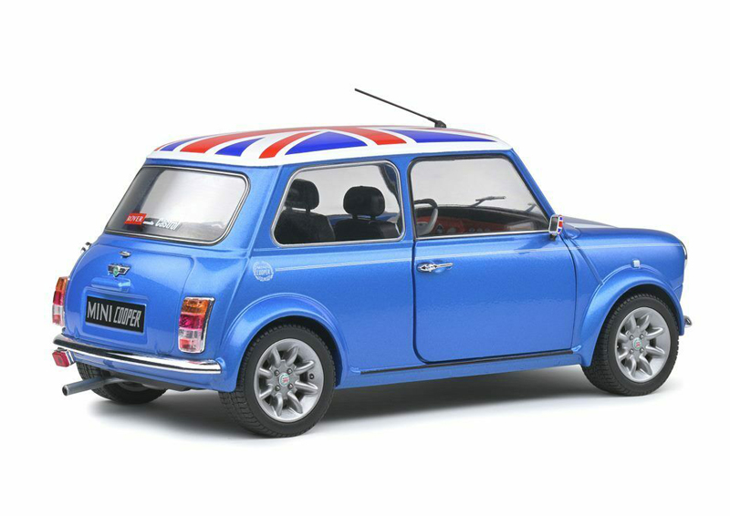 Mini Cooper Sport 1997 UNION JACK blau / weiss 1:18