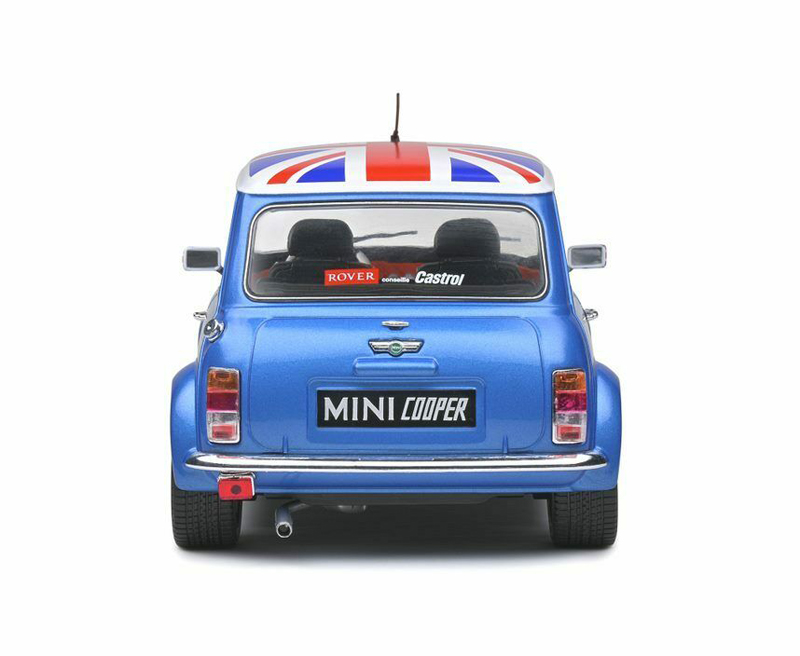Mini Cooper Sport 1997 UNION JACK blau / weiss 1:18