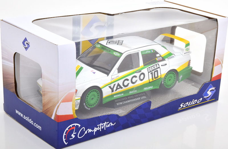Mercedes Benz 190E EVO II 1991 DTM Jacques LAFITTE 1:18