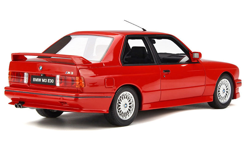 BMW E30 Limousine M3 1986 rot 1:18