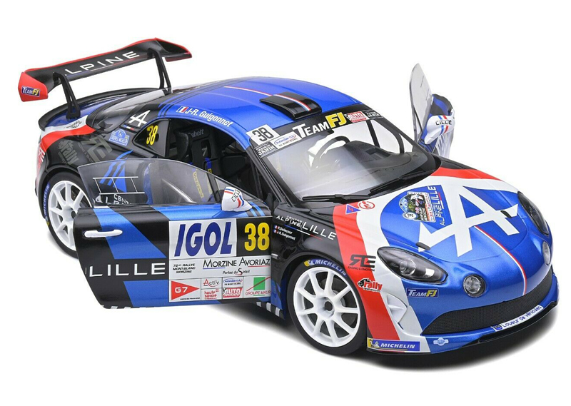 Renault Alpine A110 R-GT 2020 Rally Mont Blanc DELECOUR 1:18