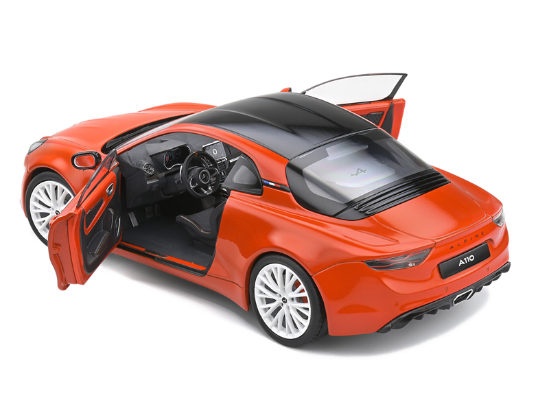 Renault Alpine A110 S 2019 orange 1:18