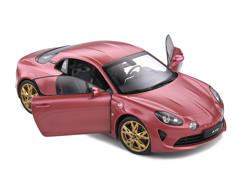 Renault Alpine A110 2021 Pure pink - rosa 1:18