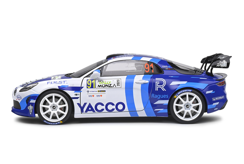 Renault Alpine A110 R-GT 2020 Rally Sieger Monza Pierre RAGUES 1:18