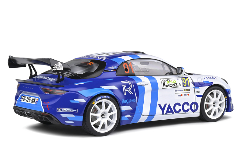Renault Alpine A110 R-GT 2020 Rally Sieger Monza Pierre RAGUES 1:18
