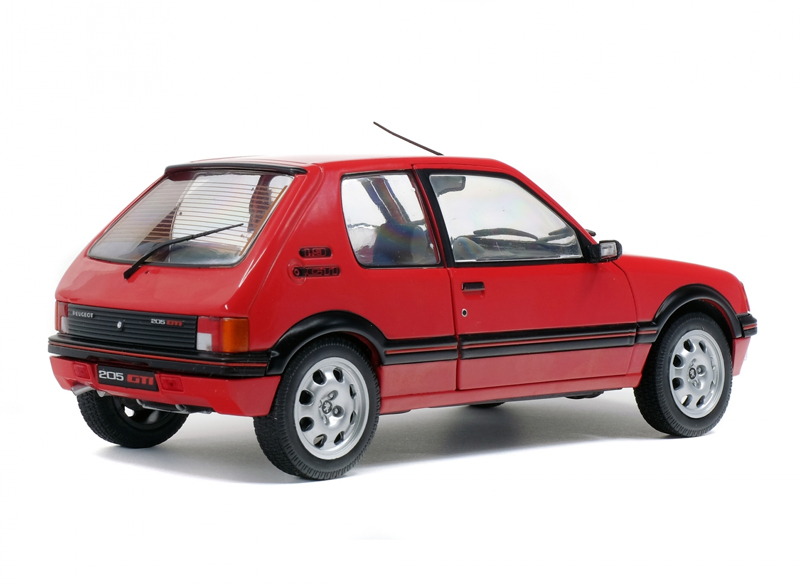 Peugeot 205 GTI 1988 rot 1:18