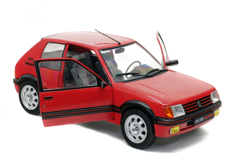 Peugeot 205 GTI 1988 rot 1:18