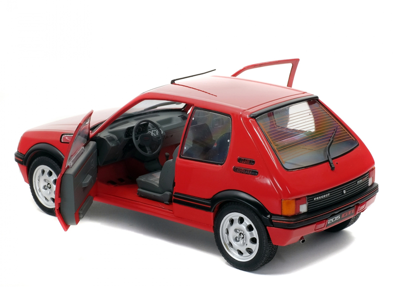 Peugeot 205 GTI 1988 rot 1:18