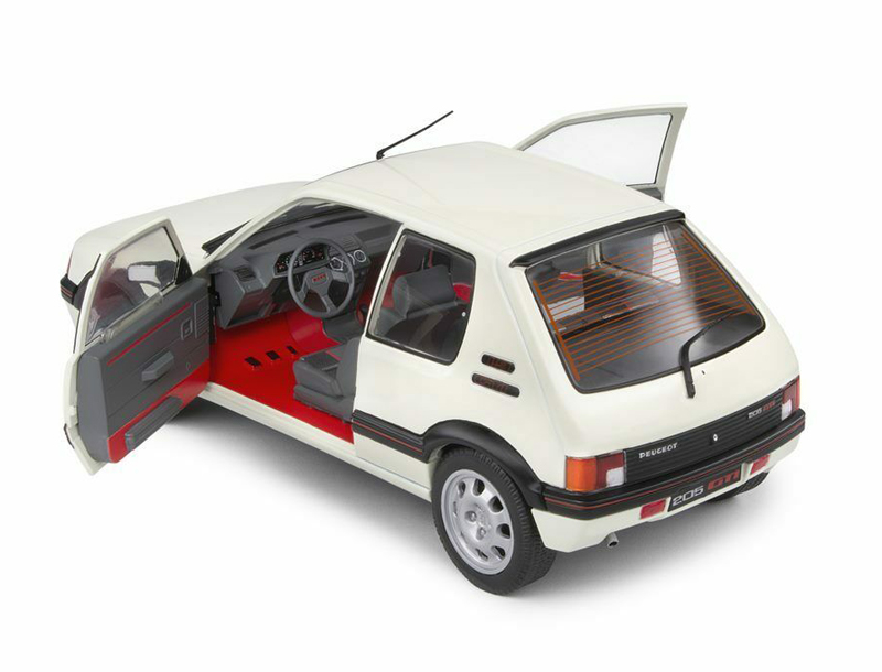 Peugeot 205 GTI 1988 weiss 1:18