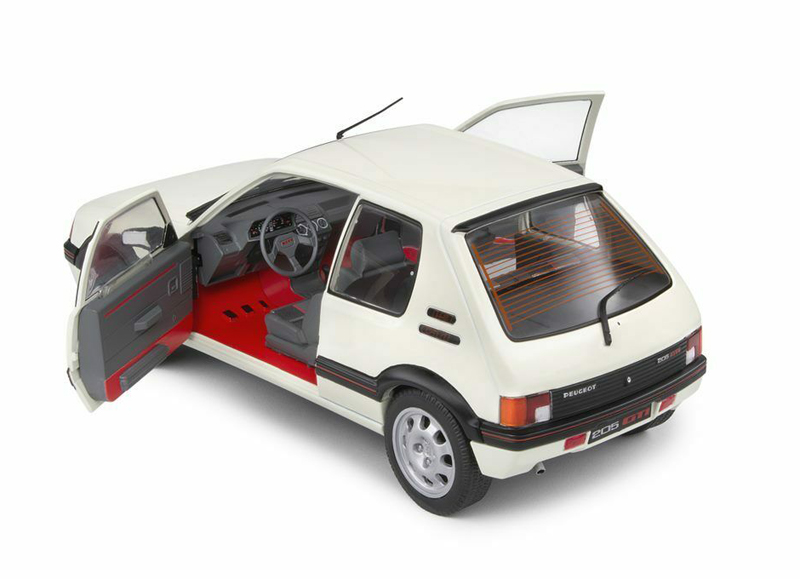 Peugeot 205 GTI 1988 weiss 1:18