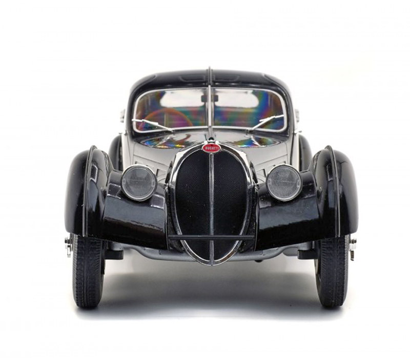 Bugatti 57 SC Atlantic Coupe 1937 schwarz 1:18