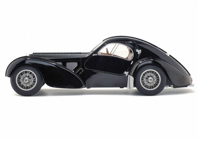 Bugatti 57 SC Atlantic Coupe 1937 schwarz 1:18