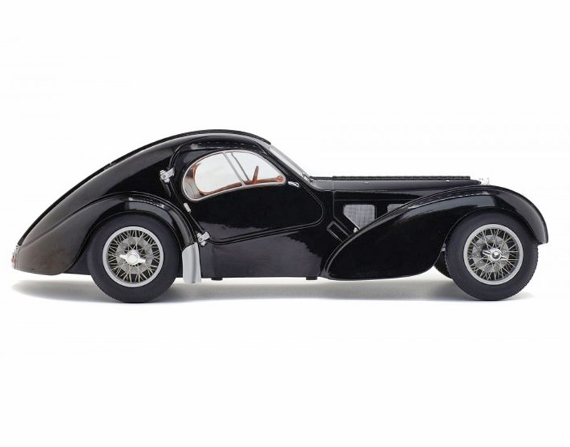 Bugatti 57 SC Atlantic Coupe 1937 schwarz 1:18