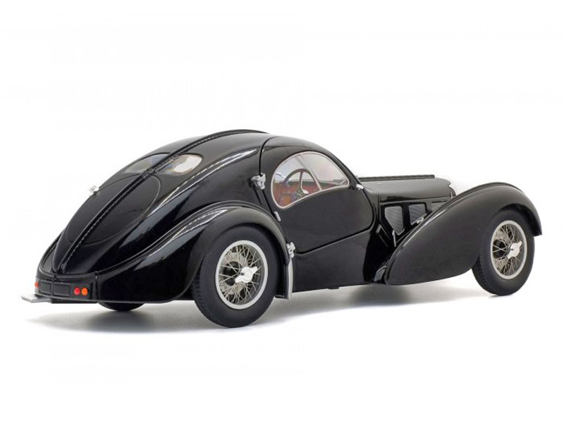 Bugatti 57 SC Atlantic Coupe 1937 schwarz 1:18