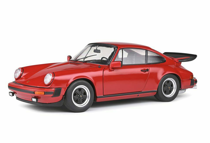 Porsche 911 Coupe Carrera 3.2 G Modell rot 1:18