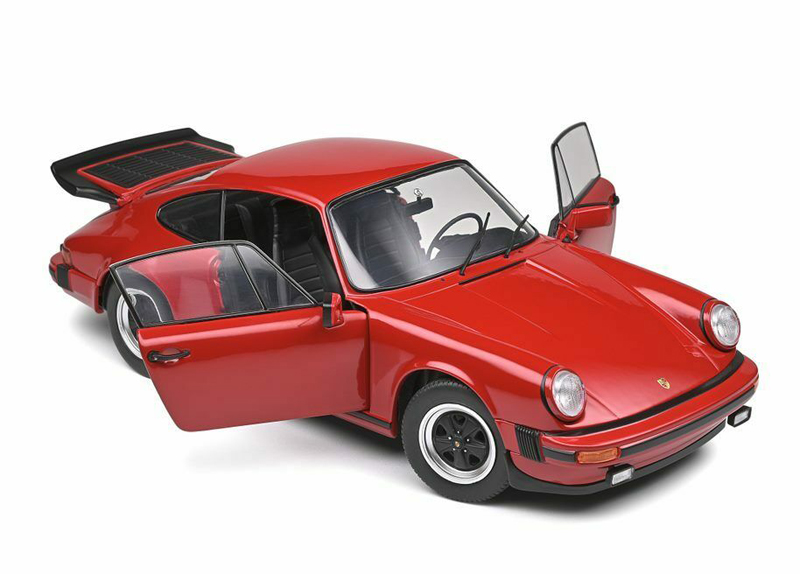 Porsche 911 Coupe Carrera 3.2 G Modell rot 1:18