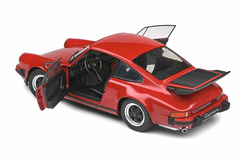 Porsche 911 Coupe Carrera 3.2 G Modell rot 1:18