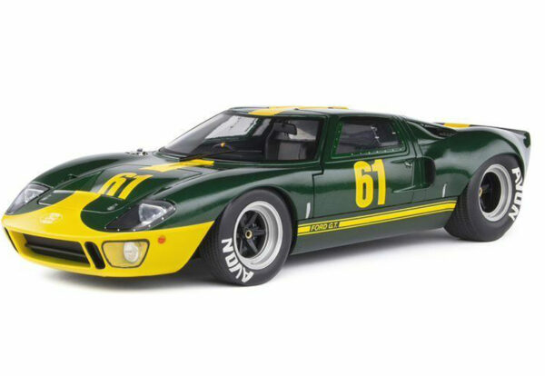 Ford GT40 MK1 1968 Racing Custom grün / gelb 1:18