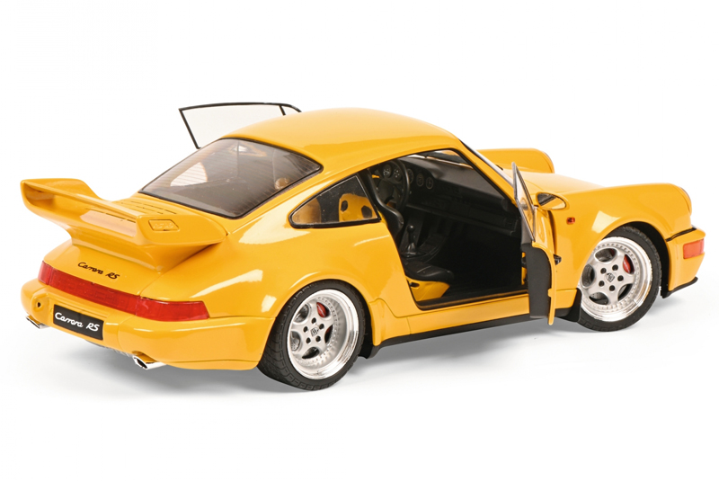 Porsche 911 964 Coupe RS 3.8 1990 gelb 1:18