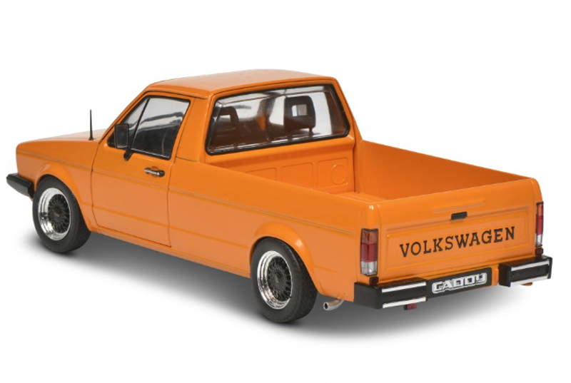 VW Golf I CADDY Pick-up 1982 orange 1:18