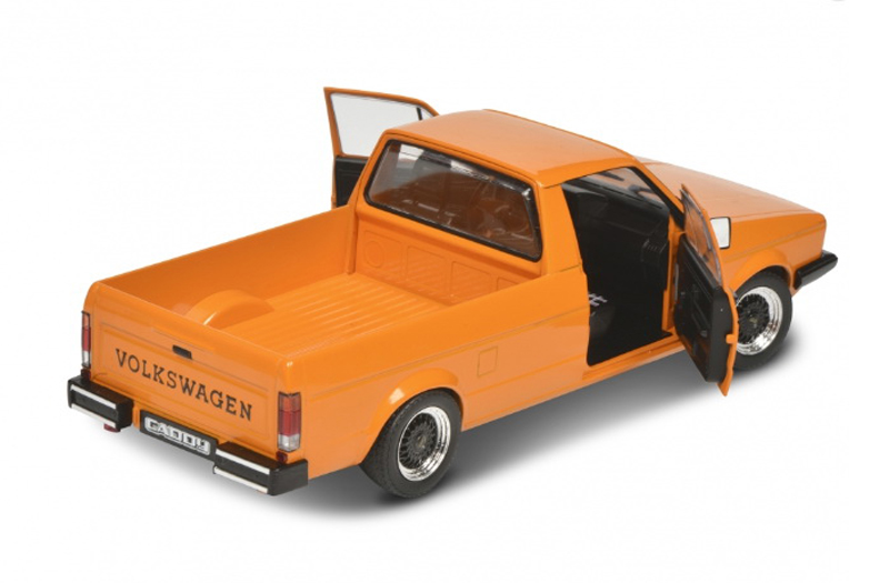 VW Golf I CADDY Pick-up 1982 orange 1:18