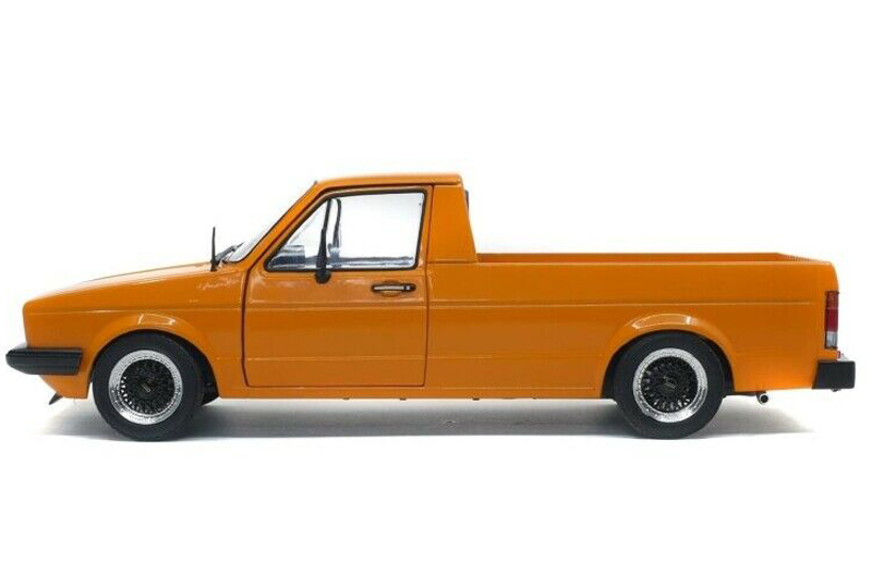 VW Golf I CADDY Pick-up 1982 orange 1:18