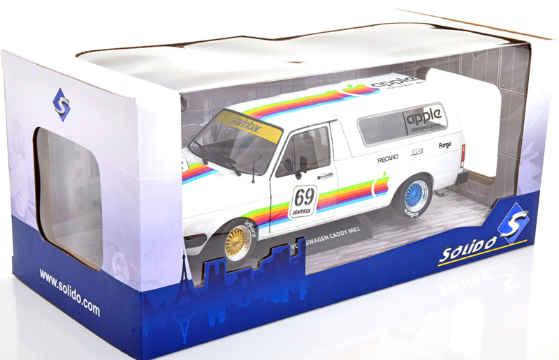 VW Golf I CADDY Pick-up 1982 Apple Custom 1:18