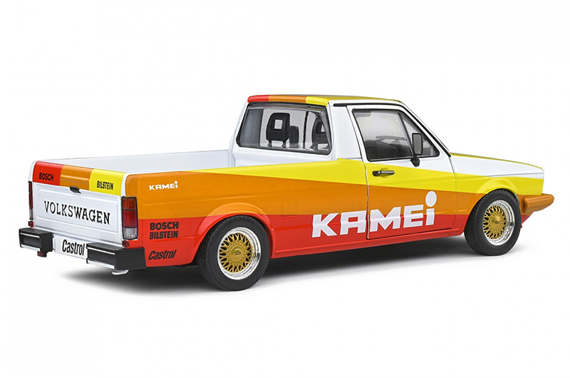 VW Golf I CADDY Pick-up 1982 CUSTOM Kamei 1:18
