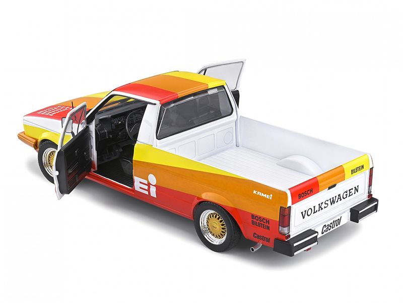 VW Golf I CADDY Pick-up 1982 CUSTOM Kamei 1:18