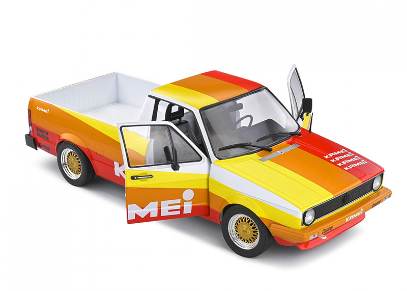 VW Golf I CADDY Pick-up 1982 CUSTOM Kamei 1:18