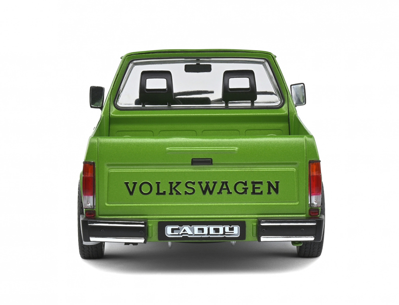 VW Golf I CADDY Pick-up 1982 CUSTOM grün metallik 1:18