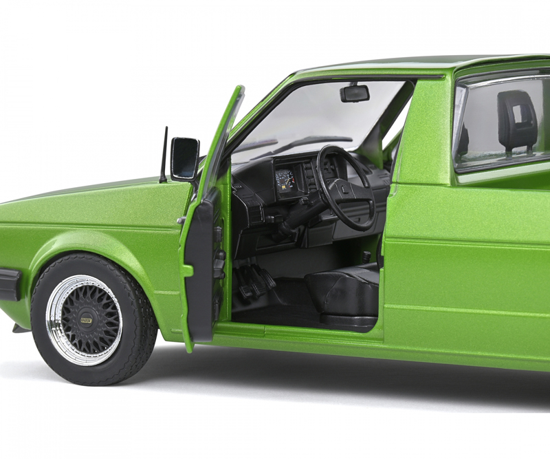 VW Golf I CADDY Pick-up 1982 CUSTOM grün metallik 1:18