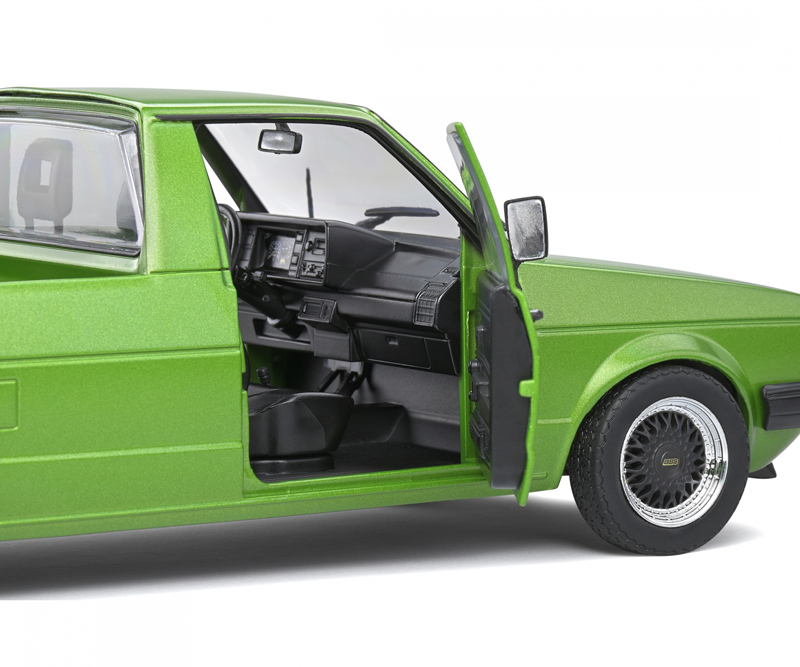 VW Golf I CADDY Pick-up 1982 CUSTOM grün metallik 1:18