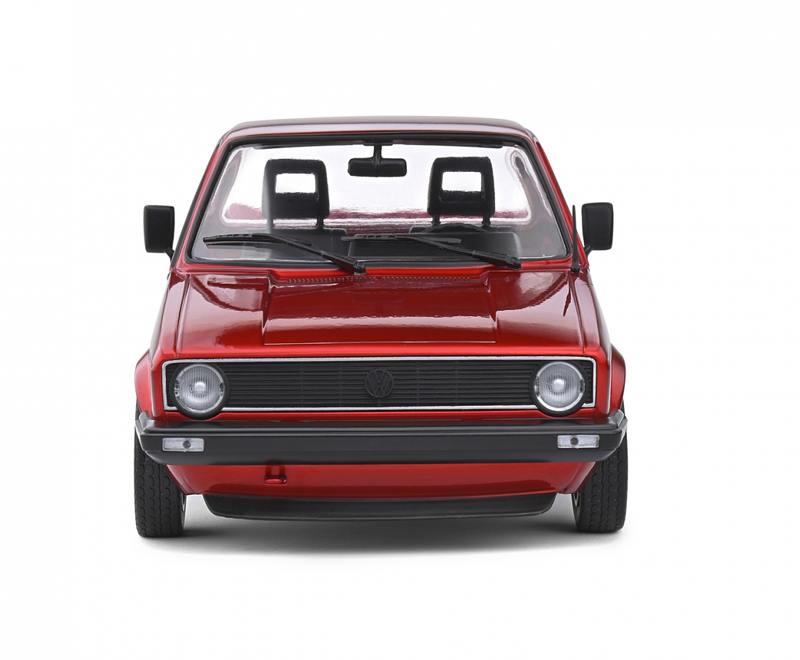 VW Golf I CADDY Pick-up 1982 CUSTOM rot metallik 1:18