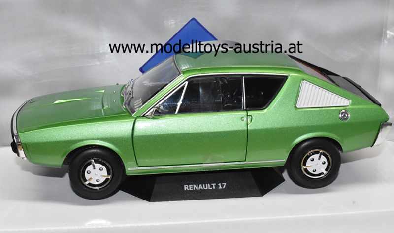 Renault 17 Coupe 1976 grün metallik 1:18