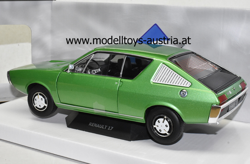 Renault 17 Coupe 1976 grün metallik 1:18