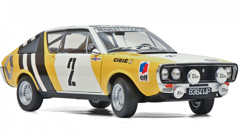 Renault 17 Coupe 1976 Rally Polen B. KRUPA 1:18