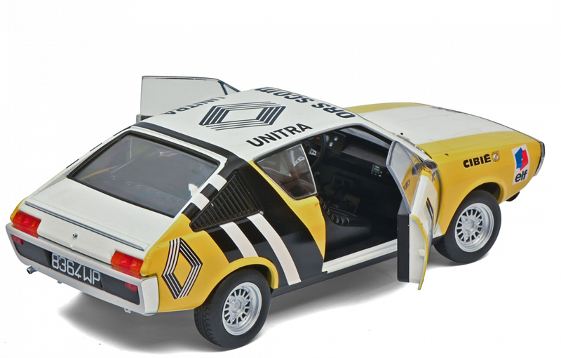 Renault 17 Coupe 1976 Rally Polen B. KRUPA 1:18