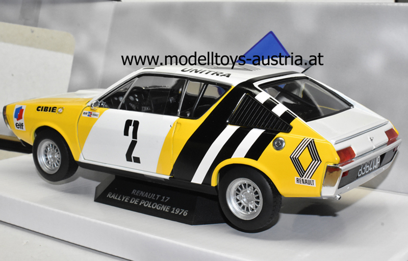 Renault 17 Coupe 1976 Rally Polen B. KRUPA 1:18
